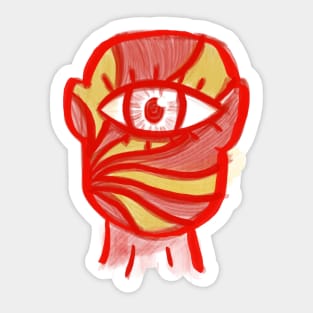 Eye Wrapper Sticker